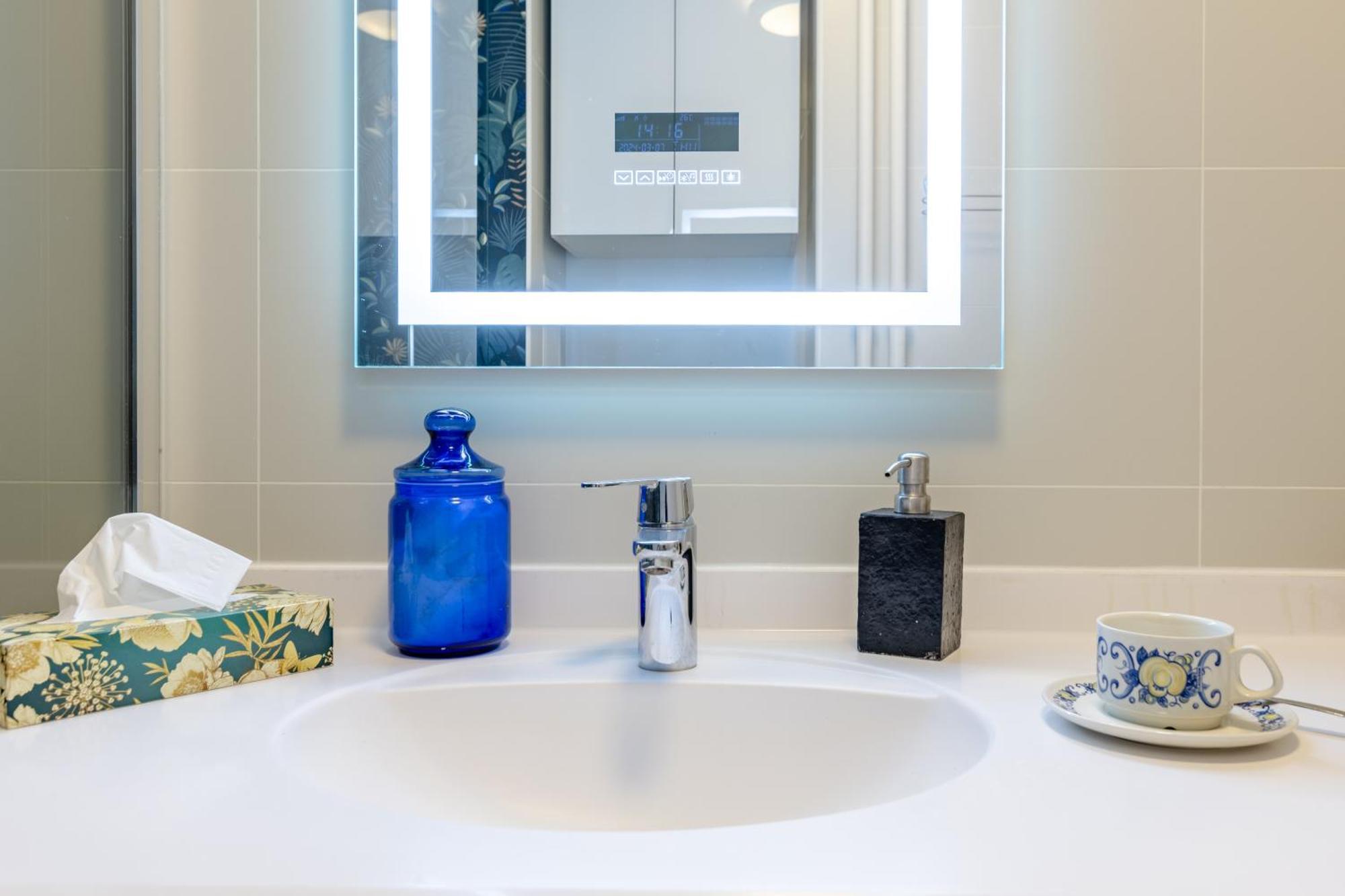 Chambre Double avec Salle de Bains Privative Séparée et Terrasse